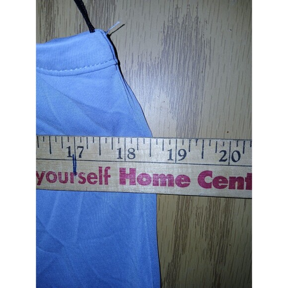 Double Zero Lovely Large Dress Womens Size Large Blue Sleeveless Side Slits - Picture 6 of 12